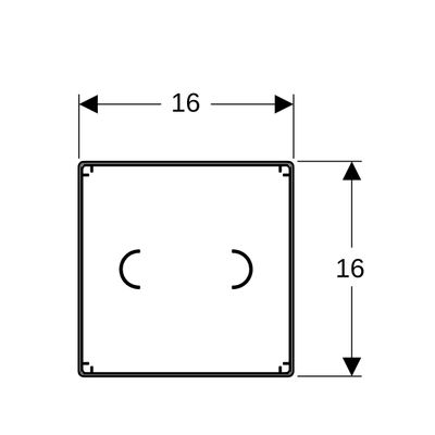 Geberit Bauschutz, für Abdeckplatte flaechenb, für WT-Armaturen, mit UP-Funktionsbox Bild 2