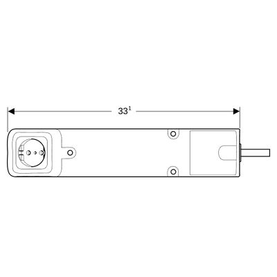 Geberit Steckdosenelement Bild 2