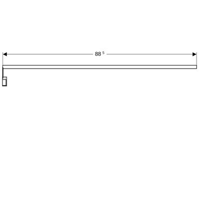 Geberit Lichtleiste, für Innenschublade Länge: 88,5 cm Bild 3