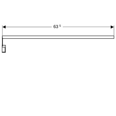 Geberit Lichtleiste, für Innenschublade Länge: 63,5 cm Bild 3