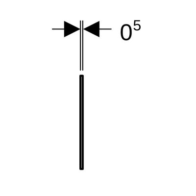 Geberit Schallschutzset, für Waschtisch, gross Bild 3