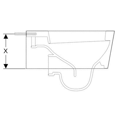 Geberit Abstützungsset, für WC-Keramiken, mit kleiner Auflageflaeche Bild 3