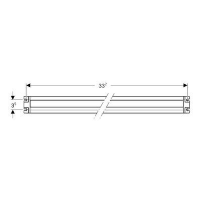 Geberit Steckdosenelement, mit Comfort-Licht Modul, für WTU 60 cm Bild 4
