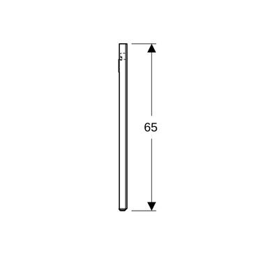 Geberit Option Lichtspiegel Beleuchtung beidseitig, 120 x 65 x 3,5 cm, 650 x 1200 mm Bild 5