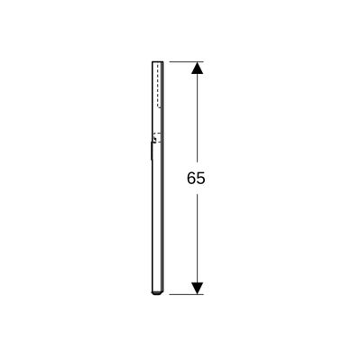 Geberit Option Lichtspiegel Beleuchtung oben, 90 x 65 x 3,5 cm, 650 x 900 mm Bild 5