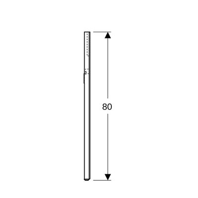 Geberit Option Lichtspiegel Beleuchtung oben, 40 x 80 x 3,5 cm, 800 x 400 mm Bild 5