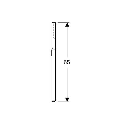 Geberit Option Lichtspiegel Beleuchtung oben, 60 x 65 x 3,5 cm, 650 x 600 mm Bild 5