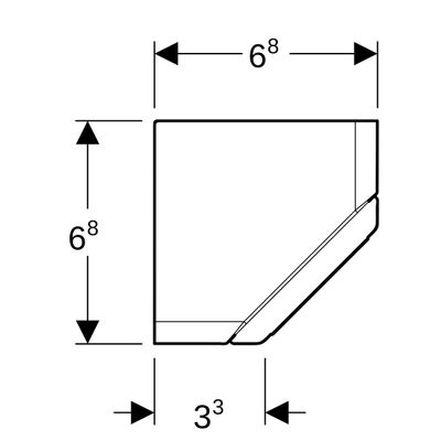 Geberit Steckd.-Element für ONE SPS Bild 3