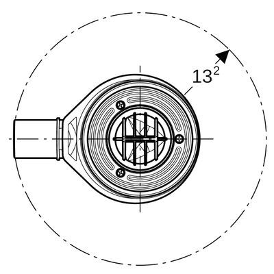Geberit Duschwannenablauf d90 mit Ablaufdeckel Sperrwasserhöhe 30 mm d40 PP Bild 4