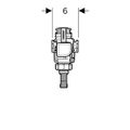 Geberit Füllventil Typ 383, WA seitlich 3/8", Nippel aus Messing, für AP-Spülkästen Bild 4