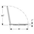 Geberit ONE WC-Sitz, Farbe weiß Bild 5