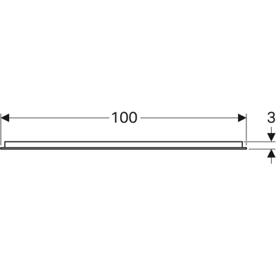 Geberit myDay Lichtspiegel, 100 x 70 x 3 cm Bild 3