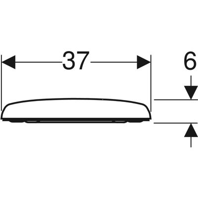 Geberit Renova WC-Sitz, Befestigung von oben, mit Absenkautomatik, Farbe weiß Bild 2
