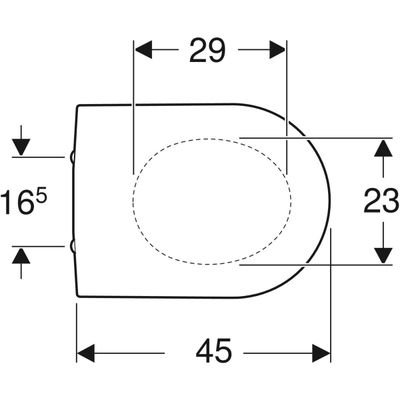 Geberit iCon WC-Sitz, Farbe weiß Bild 4