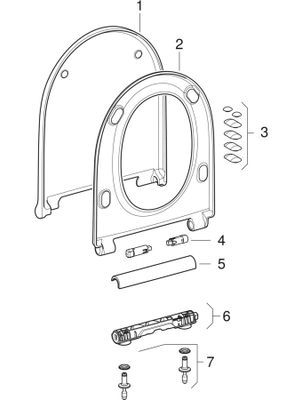 Geberit ONE WC-Sitz, Farbe silberfarben Bild 2