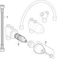 Geberit Minithermostat, für Waschtischarmatur Bambini Bild 2