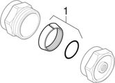 Geberit FlowFit Abpressstopfen, für Rohrende 32 mm Bild 2