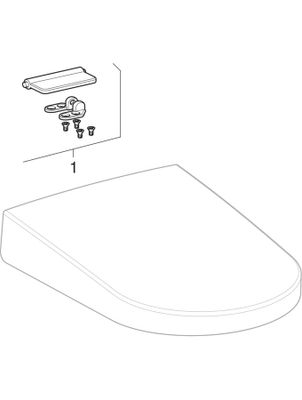 Geberit Matteo Thun Bidet-Deckel Bild 2