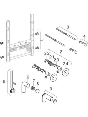 Geberit Bidet-Element, universell Bild 2