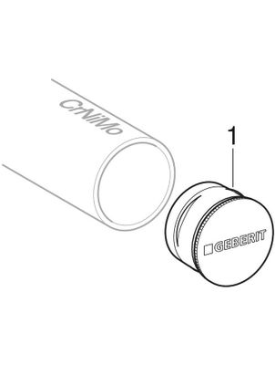 Geberit Mapress Edelstahl-Systemrohr 1.4401 blank in Stangen a 6m, 76,1 x 2,0 mm, Farbe silberfarben Bild 2