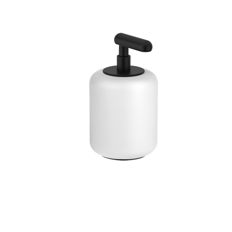 Gessi Seifenspender weiss Stand / Schw, Farbe schwarz Bild 1