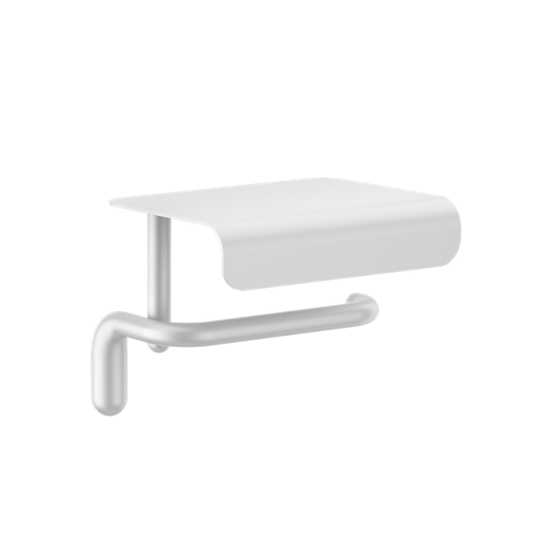 Gessi WC-Papierrollenhalter mitDeckel Wandm /, Farbe weiß Bild 1
