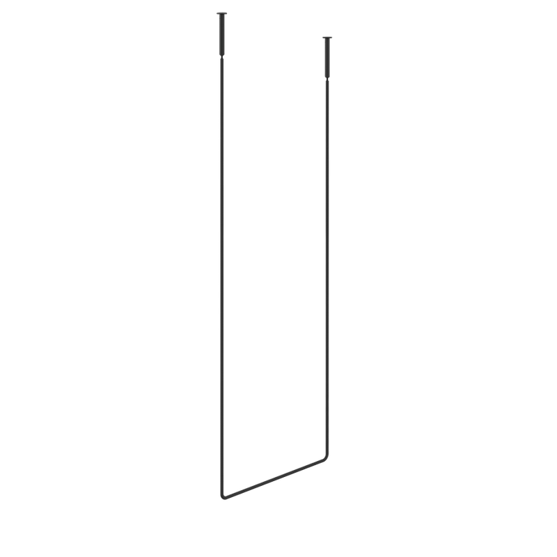 Gessi Badetuchhalter Deckenm 60 cm / Schw, Farbe schwarz Bild 1