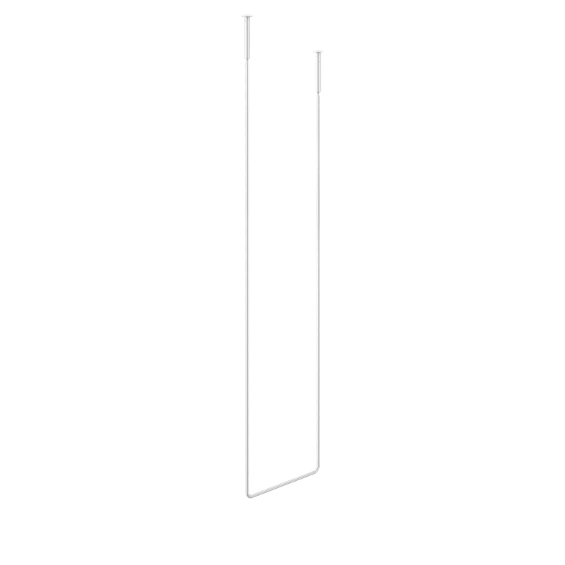 Gessi Badetuchhalter Deckenm 45 cm /, Farbe weiß Bild 1
