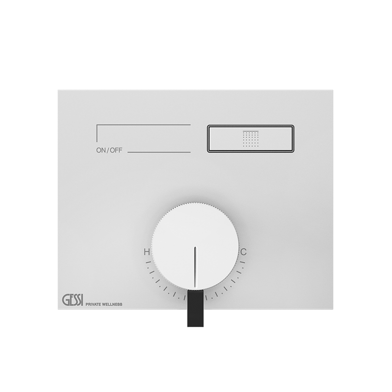 Gessi MIXER FS Wanne / Dusch-EHM sep.Auslauf 1-W, Wandm /, Farbe weiß Bild 1