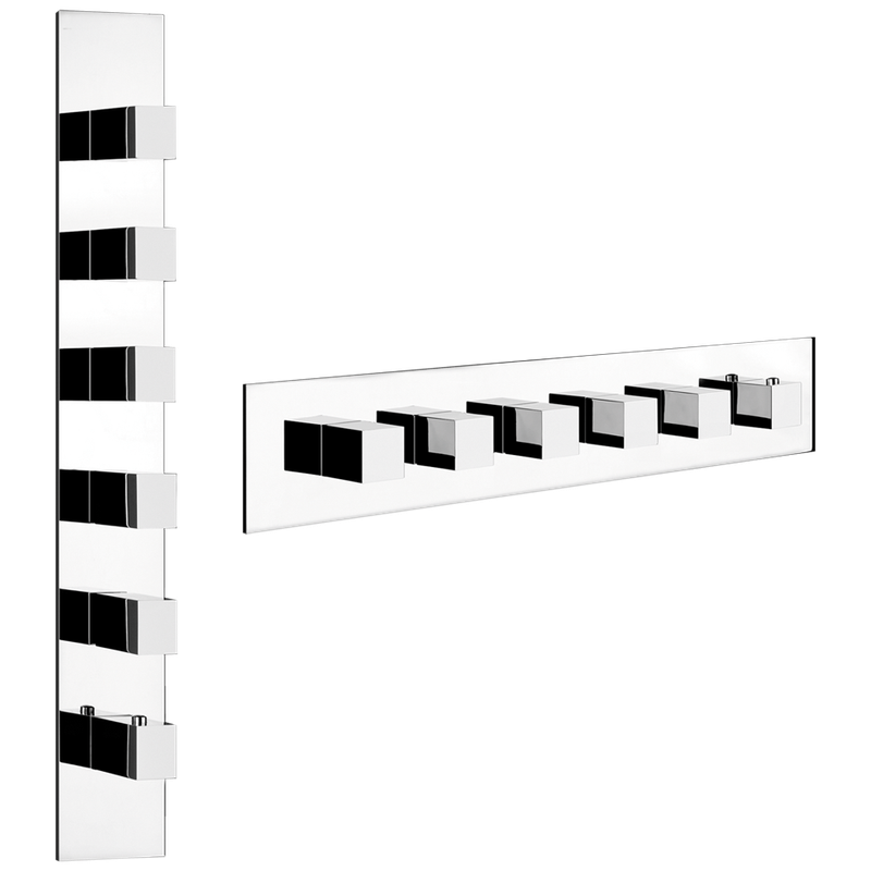 Gessi FS HL-THM vertik / horiz. 5-W, Wandm / Chr, Farbe chrom Bild 1