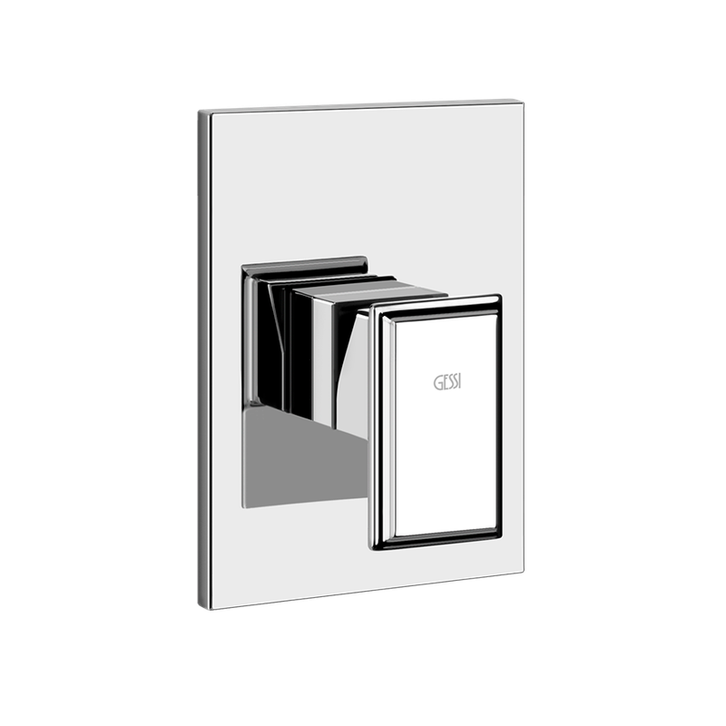 Gessi FS Wanne / Dusch-EHM sep.Auslauf 1-W, Wandm / Chr, Farbe chrom Bild 1