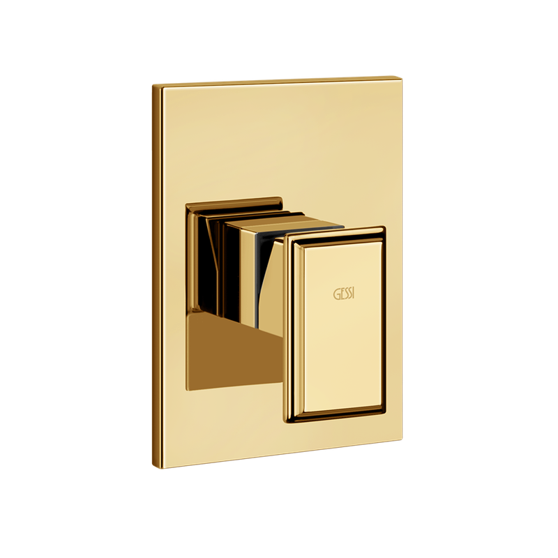 Gessi FS Wanne / Dusch-EHM sep.Auslauf 1-W, Wandm / Gold, Farbe Gold CCP Bild 1