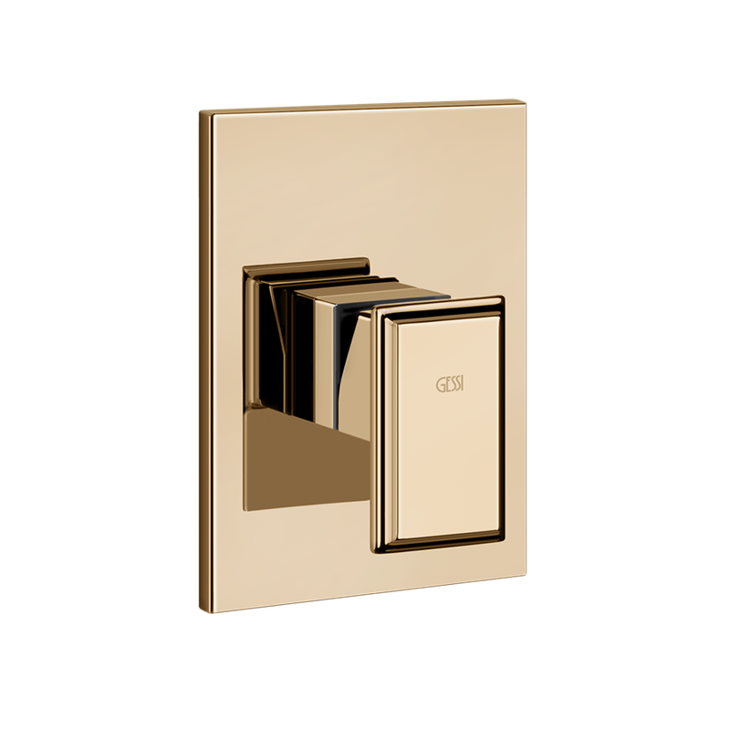 Gessi FS Wanne / Dusch-EHM sep.Auslauf 1-W, Wandm / WmBronPVD, Farbe Warm Bronze PVD Bild 1