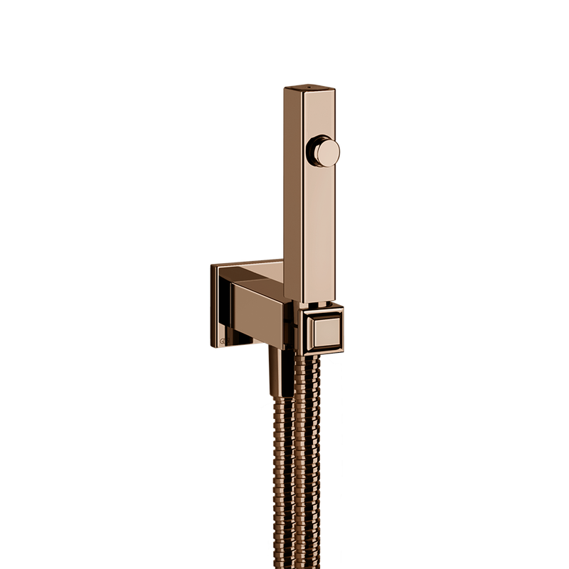 Gessi WC-Reinigungsbr. 1-Strahl Wandm / KupfPVD, Farbe Kupfer PVD Bild 1