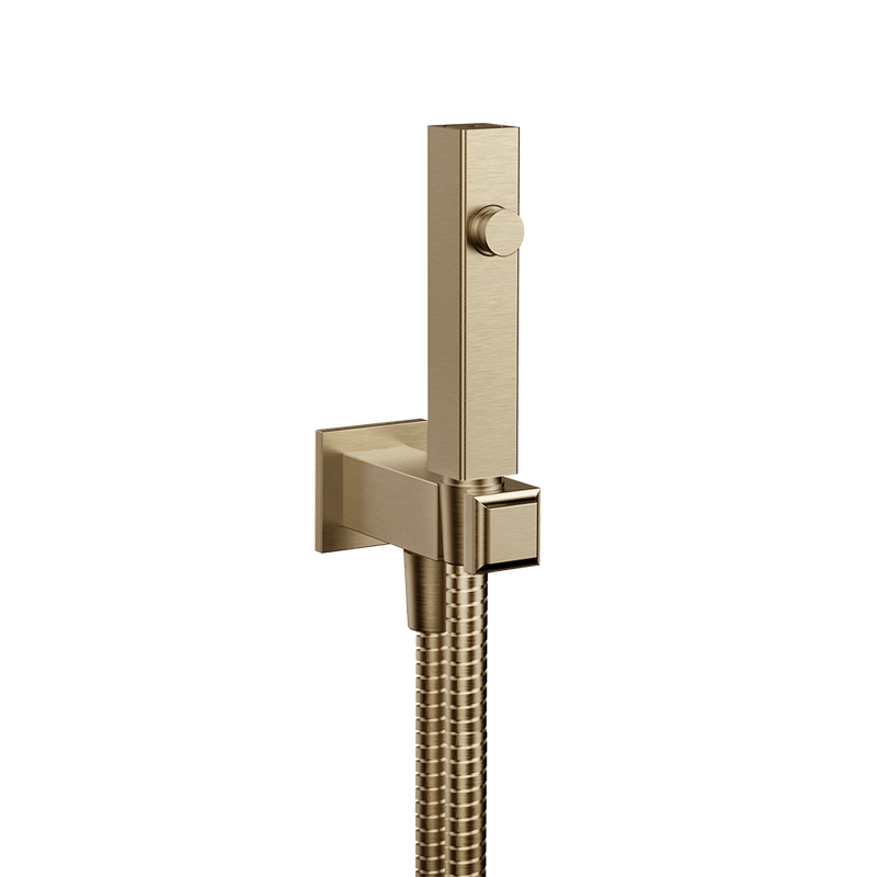 Gessi WC-Reinigungsbr. 1-Strahl Wandm / WmBronGebPVD, Farbe Warm Bronze PVD Bild 1