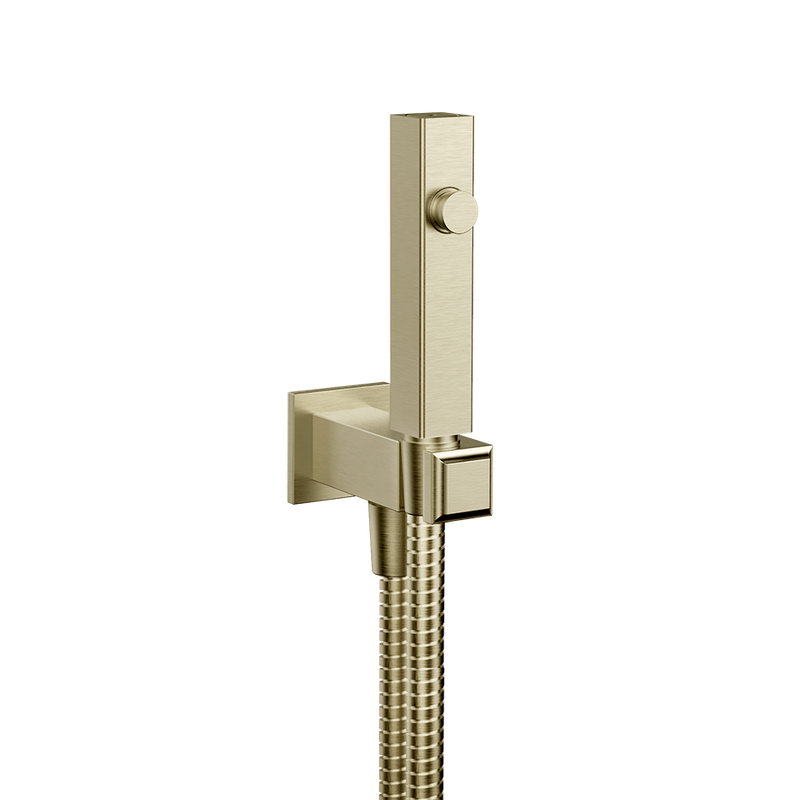 Gessi WC-Reinigungsbr. 1-Strahl Wandm / MessGebPVD, Farbe Messing PVD Bild 1
