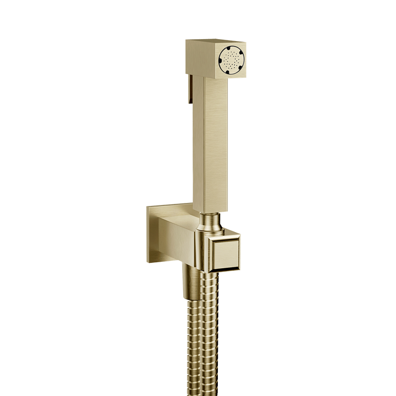 Gessi Hygiene-Shut-Off-Brause 1-Strahl /MessGebPVD, Farbe Messing PVD Bild 1