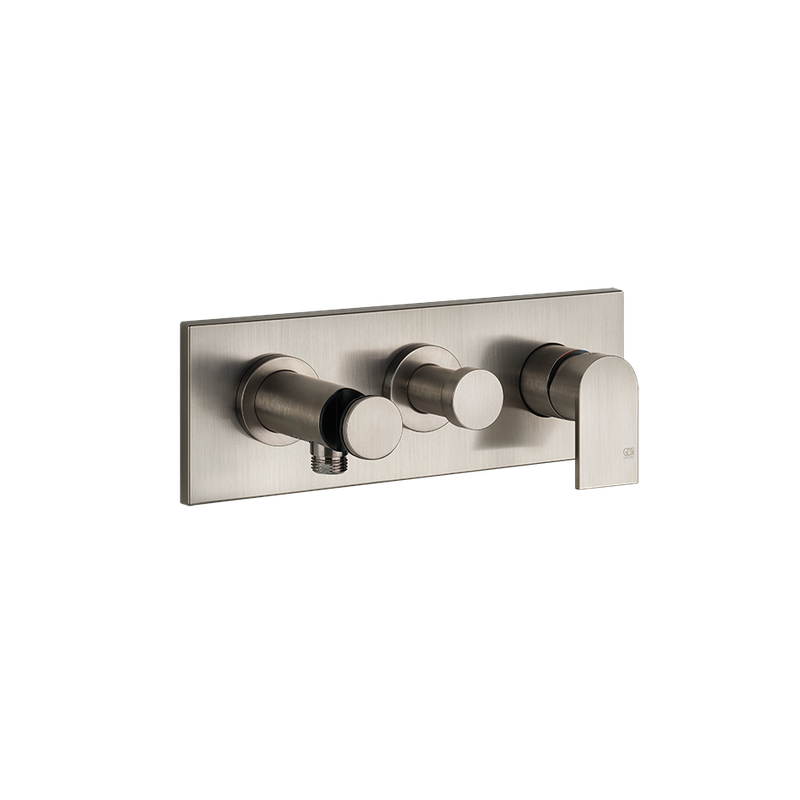 Gessi FS Wanne / Dusch-EHM mitHB-Halter 2-W, Wandm / Finox, Farbe Finox Optik Bild 1