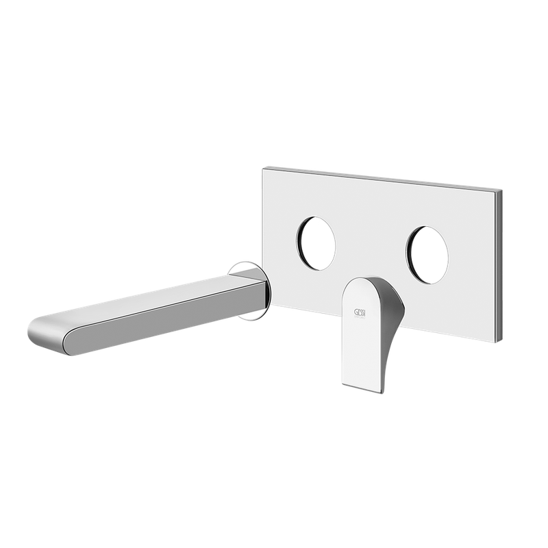 Gessi Fertigset zu UP-WT-EHM, Via Solferino, mit Auslauf 207 mm, 208 mm, Farbe chrom Bild 1