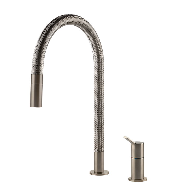 Gessi Küchen-EHM mit360Auslauf, HB /Finox, Farbe Finox Optik Bild 1