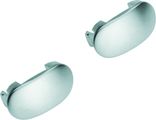 Grohe Abdeckkappe, für Absperrgriff, Temperaturwaehlgriff, VPE 2 St, Farbe silberfarben Bild 1