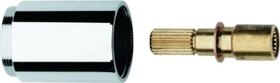 Grohe Verlängerungs-Set 40 mm für UPV 3/4" - 1 1/4", Farbe silberfarben Bild 1