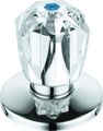 Grohe Oberteil 3/4" für Unterputz-Ventil Brillant-Griff kalt, PG10, Farbe silberfarben Bild 1