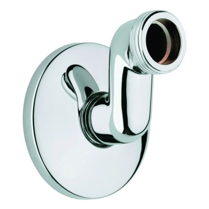 Grohe S-Anschluss 1/2" x 3/4", Verstellbereich: 30 mm, mit Rosette, verchromt, Farbe chrom Bild 1