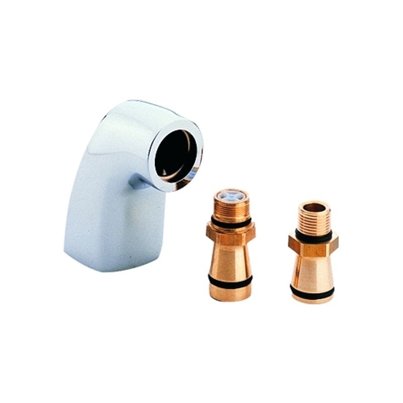 Grohe Standanschluss Chiara 1/2" Ausladung 57 mm Auslaufhöhe 70 mm, Farbe chrom Bild 1