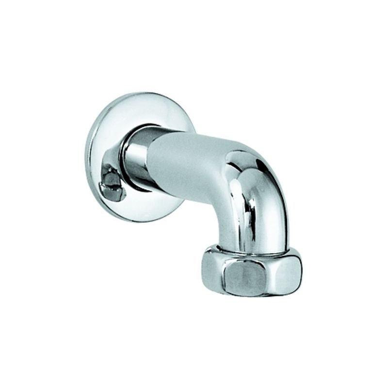 Grohe Abgangsbogen 1 1/4" AG x 1 1/2" - Mutter Ausladung, mit Schraubrosette ch, 125 mm, Farbe chrom Bild 1