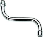 Grohe Rohrauslauf, für Küchen-Wandbatterie Costa, Ausladung 150 mm, Farbe silberfarben Bild 1