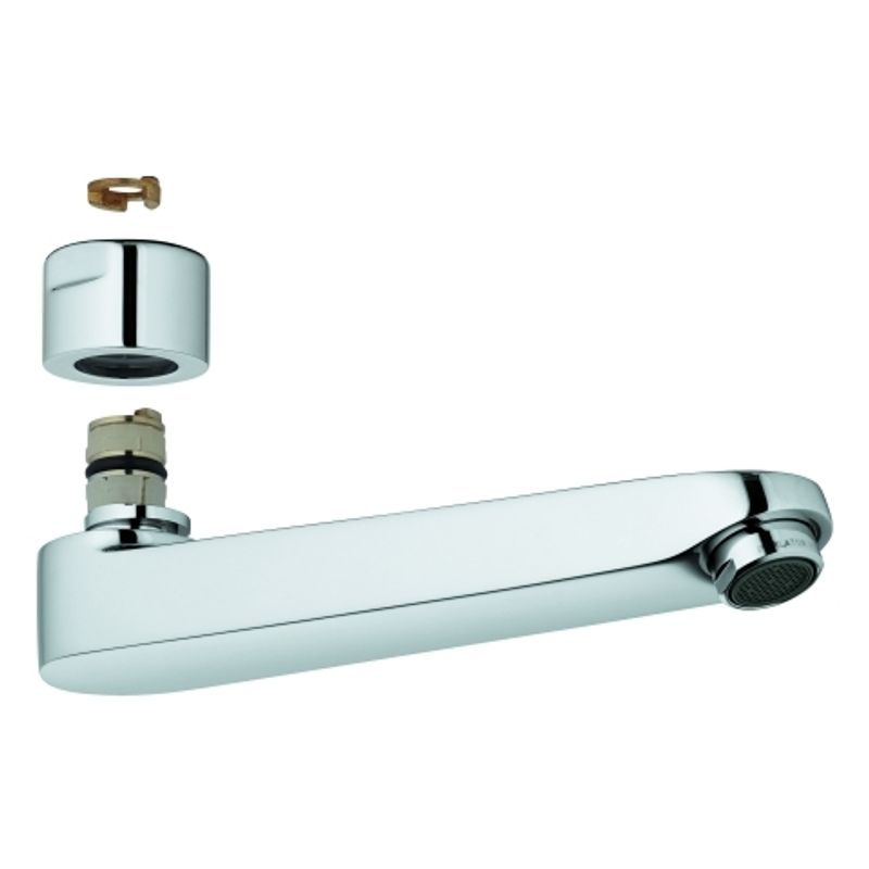 Grohe Auslauf Ausladung 175 mm, Farbe silberfarben Bild 1