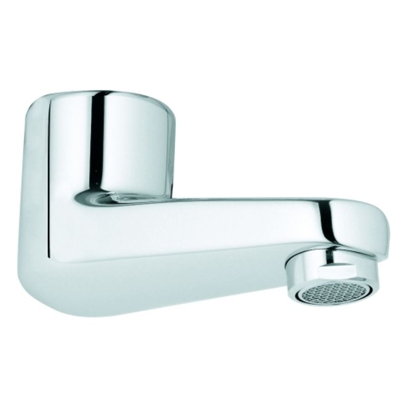 Grohe Gussauslauf, Farbe silberfarben Bild 1