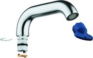 Grohe Rohrauslauf schwenkbar, für Essence Einhand-Waschtischbatterie M-size, Farbe silberfarben Bild 1